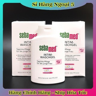  Dung dịch vệ sinh phụ nữ SEBAMED pH3.8 200ml làm sạch nhẹ nhàng an toàn chính hãng - Hàng nội địa Đức 