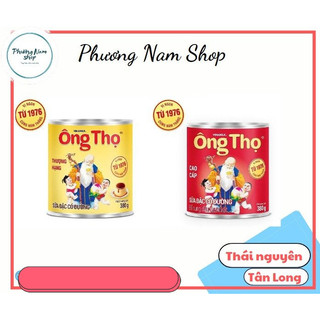 Sữa đặc Ông thọ đỏ/Trắng/Hộp giấy 380g