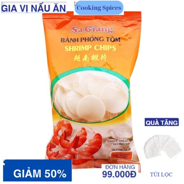 Bánh phồng tôm Sa Giang 200g