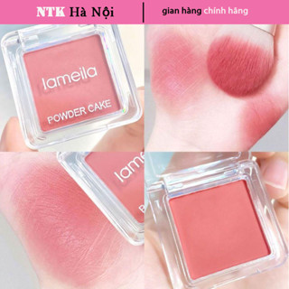 Phấn Má Hồng Mềm Mịn Lâu Trôi hồng với 4 màu tùy chọn dễ sử dụng độ lên màu cao