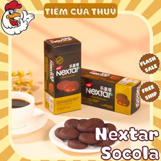 Bánh Mì Nextar Nabati Socola Hộp 112G - 8 Cái, Bánh Nabati Nextar Socola Chảy, Tiệm ăn vặt Thuỳ Bùi