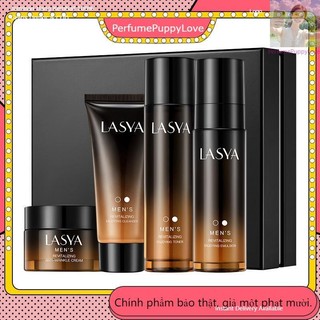 Bộ Chăm Sóc Da Nam, Lasya, Bộ Bốn Món Chăm Sóc Da Bốn Tác Dụng, Kiểm Soát Dầu, Dưỡng Ẩm, Dưỡng Ẩm, Làm Sạch Nhẹ Nhàng, G