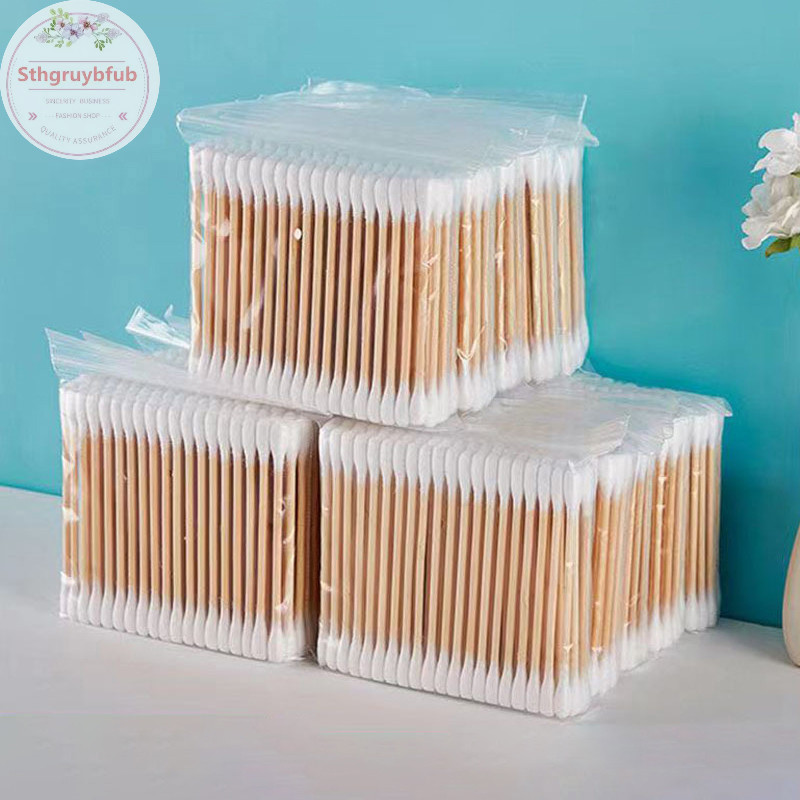 Sthb 30 / 80 / 100 Chiếc Tròn Dùng Một Lần Bagged Vệ Sinh Đôi Cotton Hộ Gia Đình Iodophor Tẩy Trang 