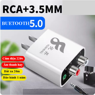 Bộ thu Bluetooth cho loa, âm ly cắm nguồn 220V YS-06 - Âm thanh stereo chất lượng cao