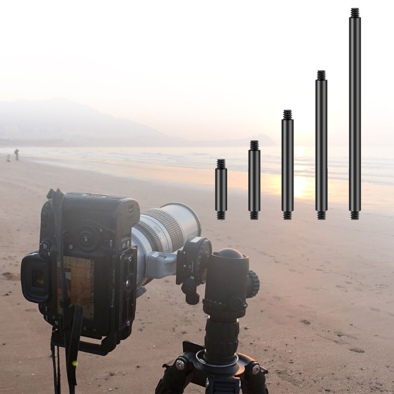 OXXGGKAO 8mm Rod Male 1 4 Thread to Male 1 4inch Mount Kết nối vít cho máy ảnh DSLR