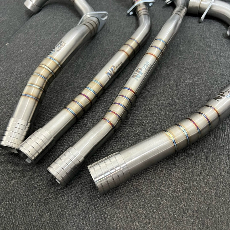 cổ pô xe máy cổ pô xe CỔ PÔ INOX 304 TẶNG KÈM KHÂU NỐI INOX 304 GẮN CHO TẤT CẢ DÒNG XE