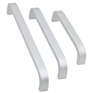 【GIGGLE】Handle Knobs Silver Space Aluminum Straight Handle Pull Cabinet Cupboard