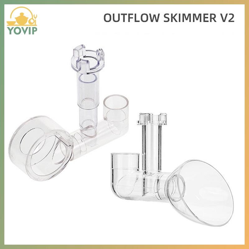 YOVIP Bể Cá Lily Chảy Ra Ổ Cắm Skimmer Phụ Kiện Lọc Fishbowl Cung Cấp Bể Cá Akvarium Trang Trí VN