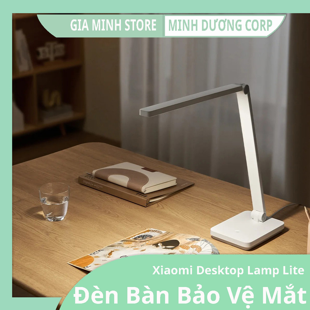 Đèn Bàn Bảo Vệ Mắt - Xiaomi Mijia Desktop Lamp Lite - Đèn Học Chống Cận - Chính Hãng - Cao Cấp