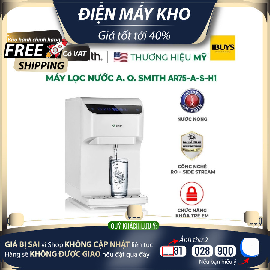 Máy lọc nước A.O.SMITH AR75-A-S-H1