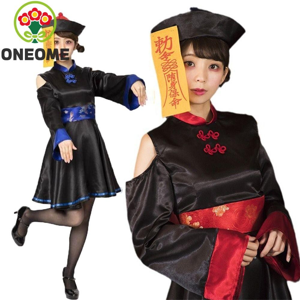 ONEOME Đầm Zombie Halloween, phù hợp cosplay và chụp hình