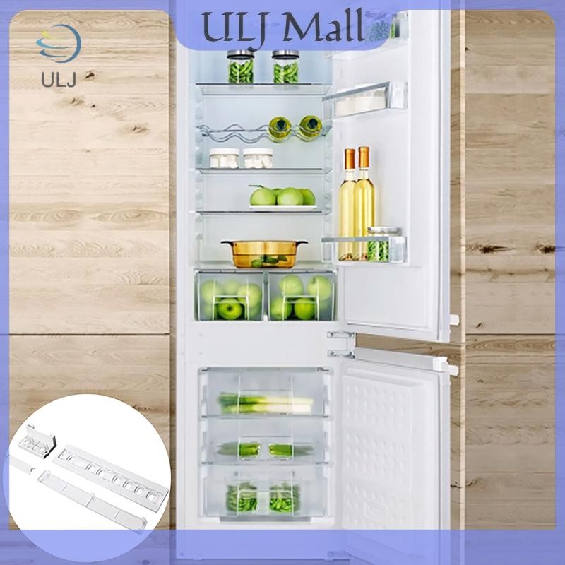 ULJ 1 Bộ Đường ray trượt tủ lạnh nhúng cho bộ gắn đường ray trượt cửa tủ lạnh Hướng dẫn trượt cửa tủ