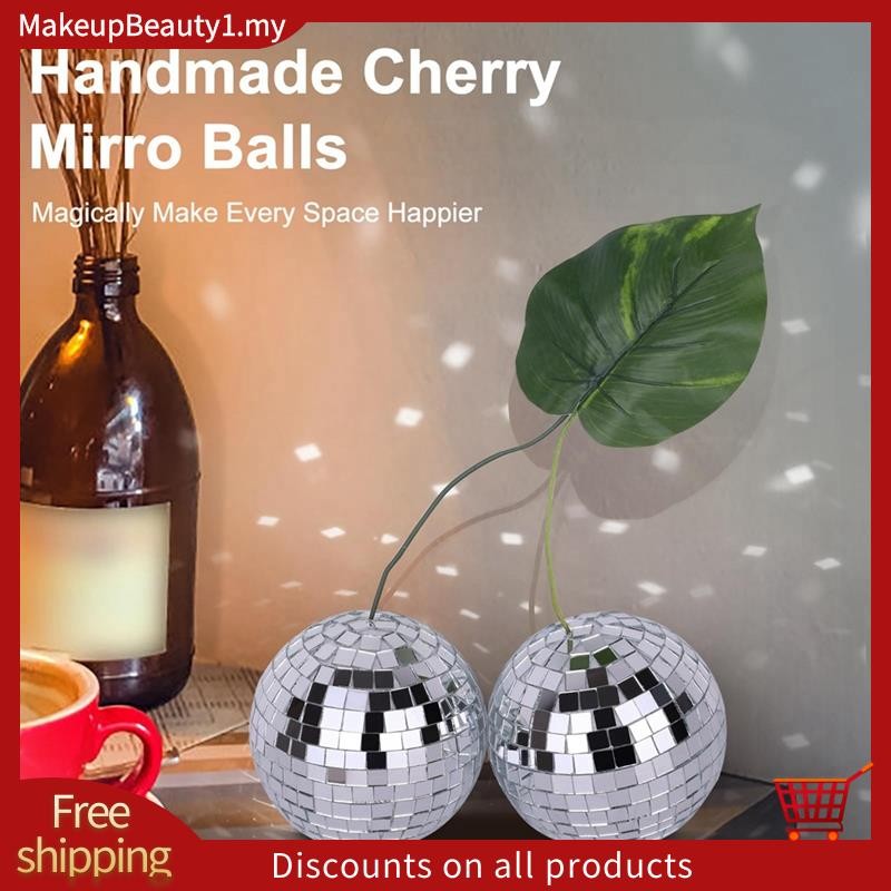 Cherry Disco Ball Decor, Gương Bóng Gương Anh Đào Bóng Cho Câu Lạc Bộ DJ Sân Khấu Thanh Tiệc Cưới Ng