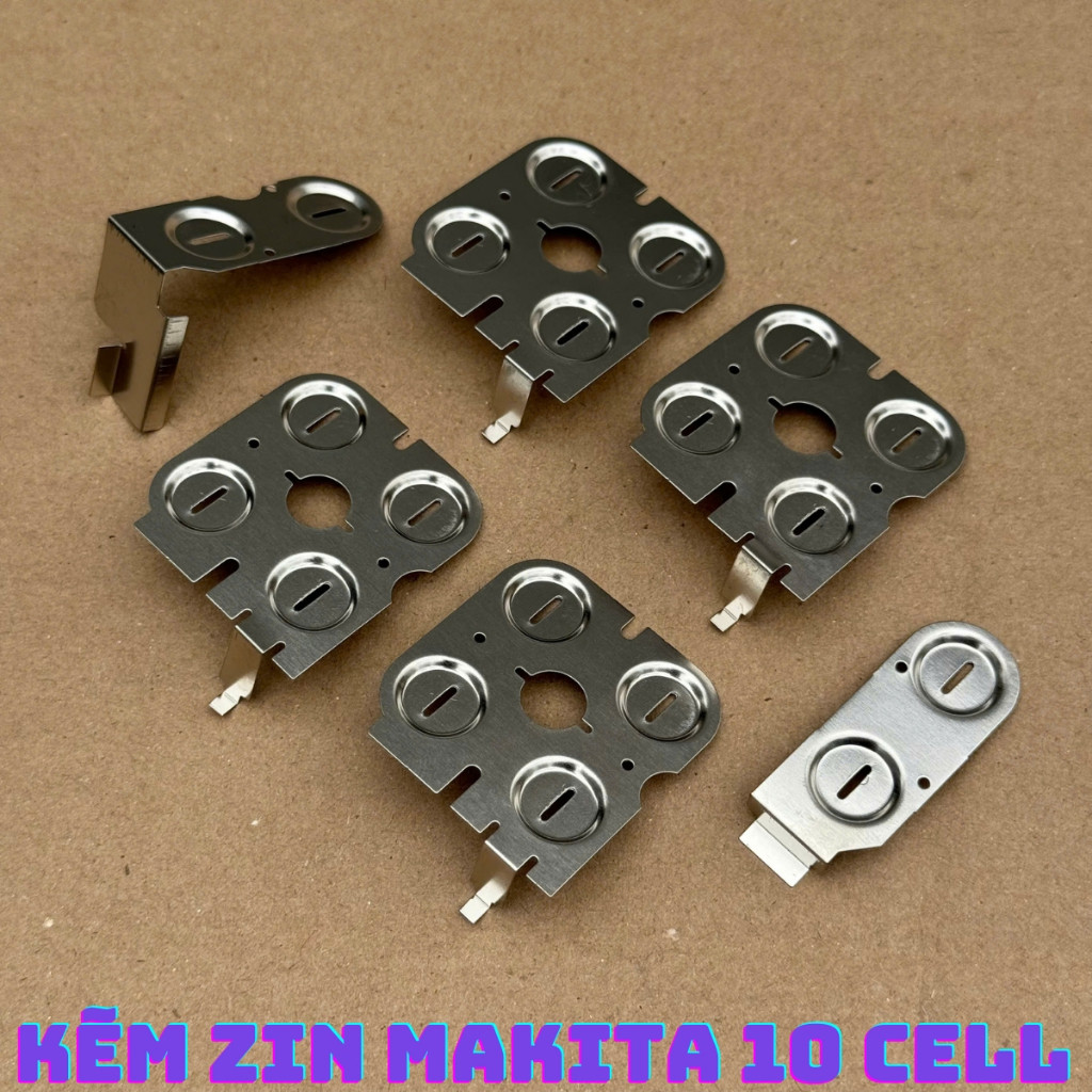 Bộ kẽm hàn pin makita zin 5s2p 10 cell 18650
