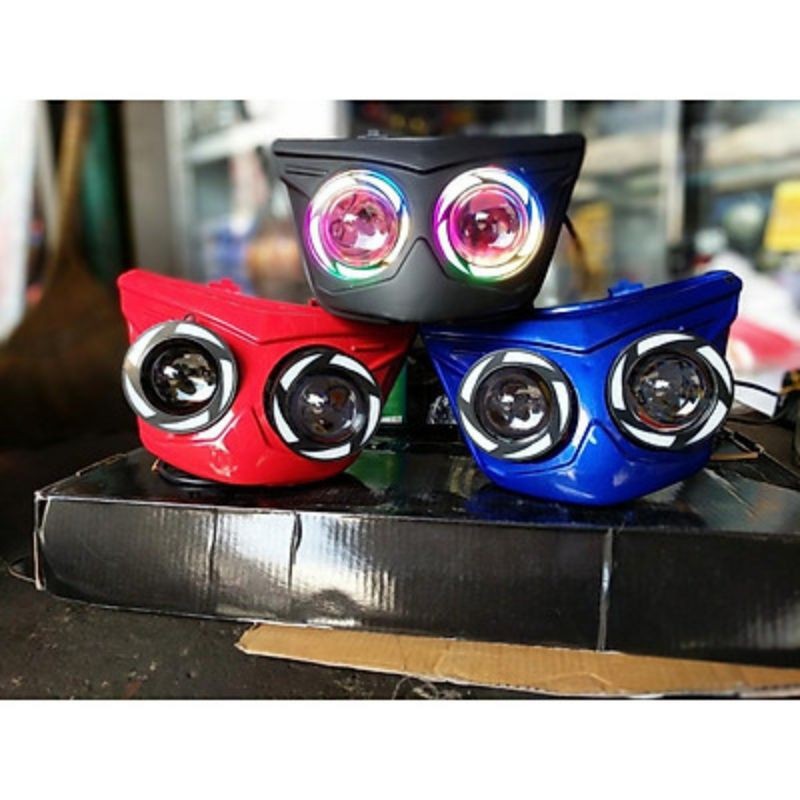 Đèn pha mắt cú exciter150