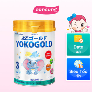 Sữa Vinamilk Yoko Gold 3 cho bé từ 2-6 tuổi 850g - Con Cưng