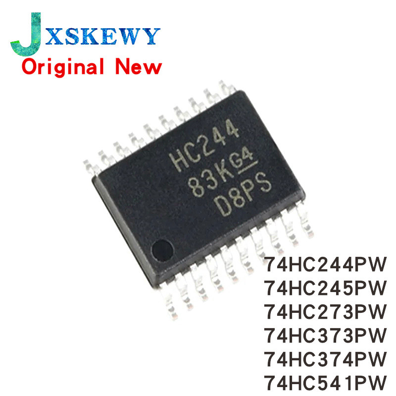 Chip Chính Hãng 10 Chiếc 74HC244PW TSSOP-20 74HC244 TSSOP SN74HC244PWR 74HC245PW 74HC273PW 74HC373PW