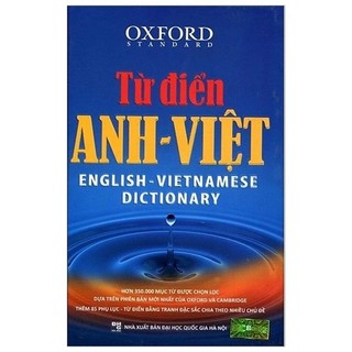 Sách - từ điển anh - việt