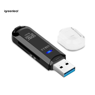 Đầu đọc thẻ Igreenrx USB30 Đa chức năng Tốc độ cao Thẻ SD / TF Hỗ trợ đầu đọc thẻ lưu trữ Phụ kiện điện thoại di động