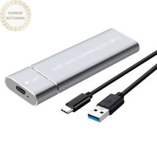 Kamembbn M2 Vỏ SSD NVMe USB3.1 Hộp đựng ổ cứng gắn ngoài 10Gbps PCIe SSD Box cho NGFF SATA SSD Ổ cứng cho PC Laptop VN