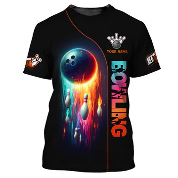 Áo sơ mi Unisex, Áo sơ mi Bowling, Áo thun Bowling, Bowling