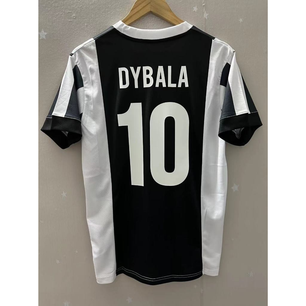 [Phong cách mới] Juventus kỷ niệm 120 năm DYBALA CHIELLINI HIGUAIN Áo thun tùy chỉnh tại nhà chất lư
