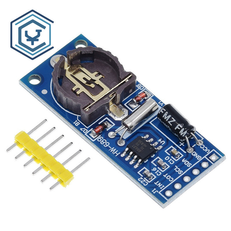 1 Cái / 2 Chiếc IIC Đồng Hồ Thời Gian Thực RTC Module Board Tốt Hơn DS3231 AT24C32 3.3V PCF8563 PCF8