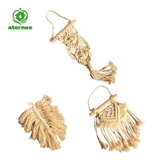 Aternee Nhỏ Macrame Treo Tường Trang Trí Trang Trí Boho Cho Văn Phòng Căn Hộ Phòng