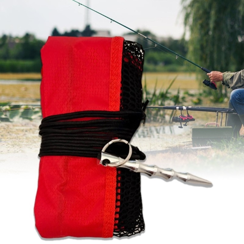 BS * Câu Cá Giải Quyết Câu Cá Túi Câu Cá Dây Rút Lưới Câu Cá Cá Lưới Cá Bảo Vệ Giỏ Lưới Câu Cá Pou