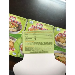 12 hộp nấu nước dùng Bún riêu cua