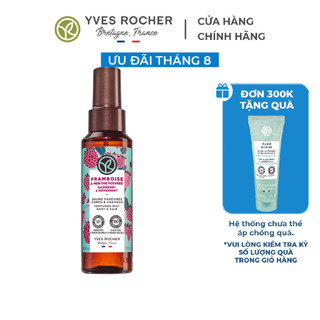 Xịt Thơm Toàn Thân Hương Mâm Xôi Đỏ Yves Rocher Body Mist & Hair Raspberry & Peppermint 100ml