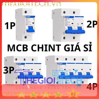 TH Aptomat MCB 1P+N 1P 2P 3 Pha NXB-63 NXB-40 ChinT 6A 10A 16A 20A 25A 32A 40A 50A 63A, Cầu dao tự động, CB tép an toàn