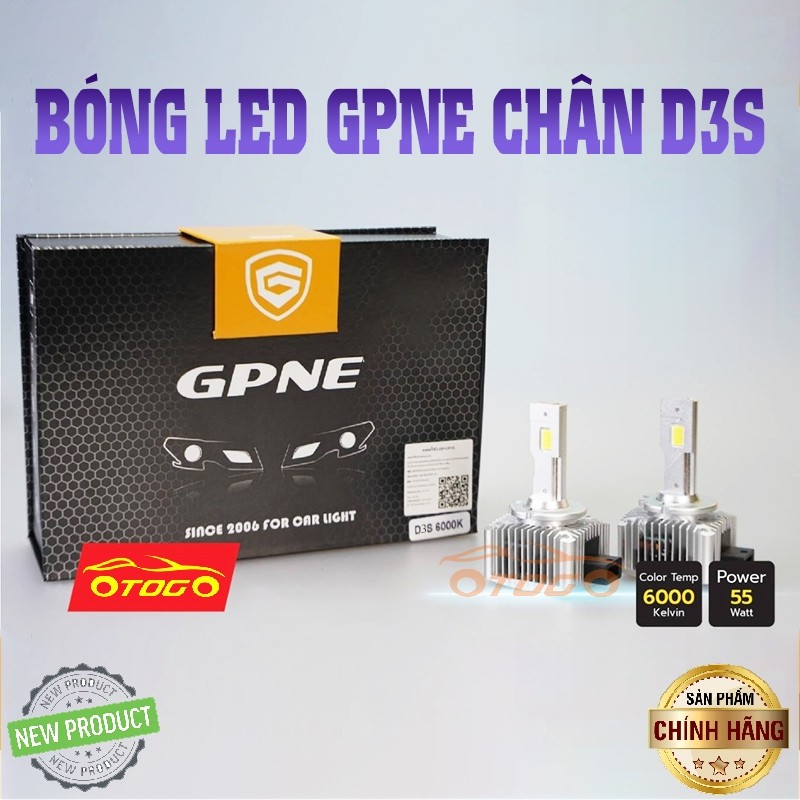 Đèn Led GPNE Chân D3S Chính Hãng