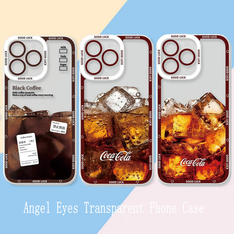 Ốp lưngXiaomi MI POCO C65 X6 X5 X4 X3 NFC Pro M6 Pro M5S F5 Pro 4G 5G Angel Eyes Transparent Protect
