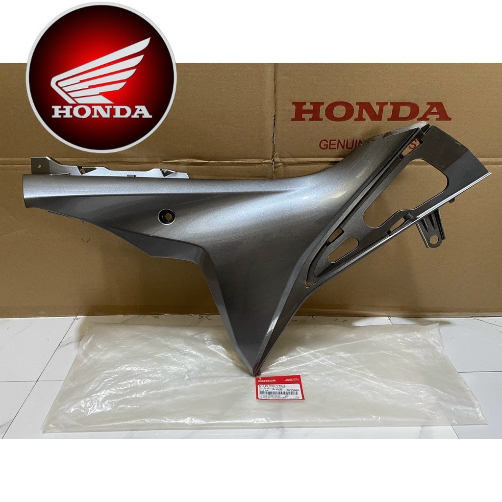 Tấm ốp yếm trong bên trái  Airblade 2011, AB béo màu xám  *NHA62M* (64420KVGV40ZE)