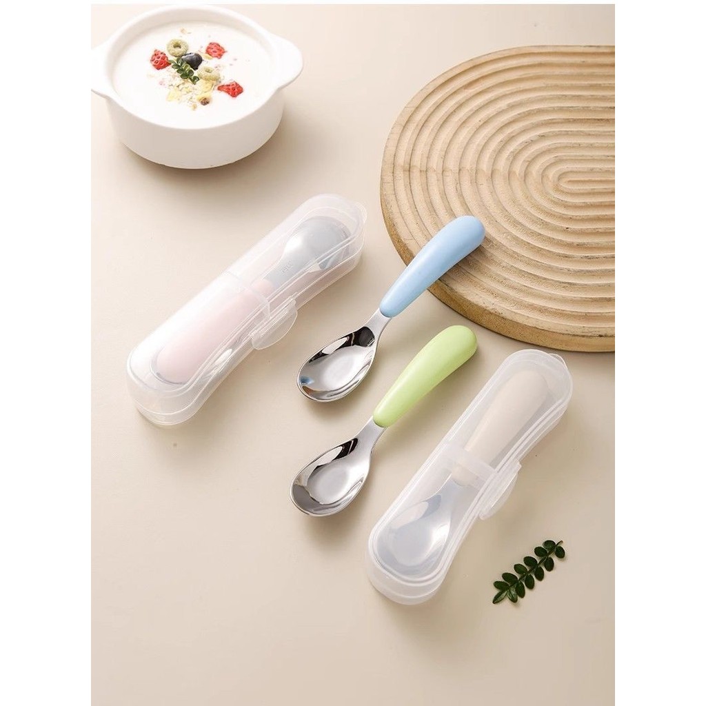 Thìa thỏi Ultraman hukou đũa trẻ em hoạt hình chất liệu PP đặc biệt tập luyện cho bé hỗ trợ học tập 