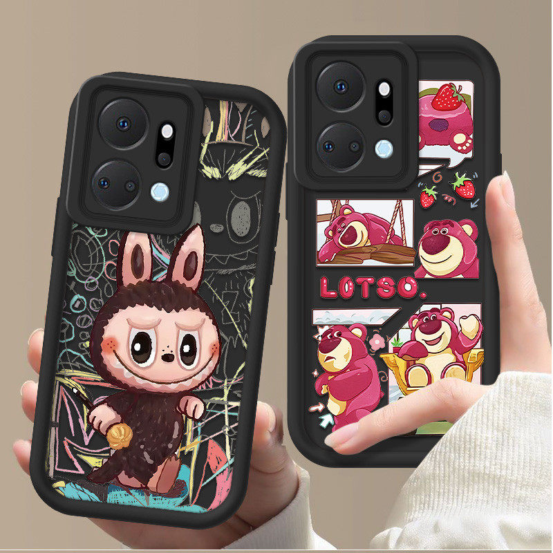 Dành Cho OPPO Reno14 PLA110 CPH2737 Reno 14 Ốp Lưng Silicon Họa Tiết Hoạt Hình TPU Mềm Vỏ Điện Thoại