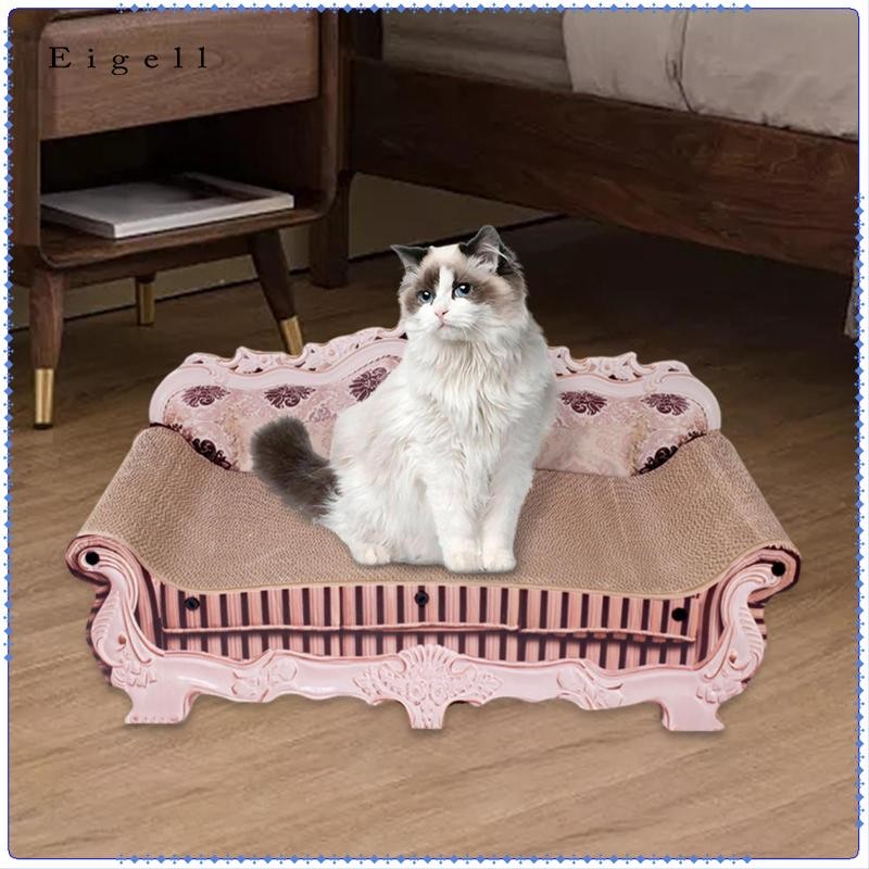 Tông sóng Cat Scratcher Couch Bed Lounge Kitten Ngủ