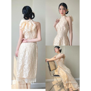 Áo dài yếm cách tân HOT 2024- Mẫu áo dài chụp Sen lễ hội Tết 2024 Maya