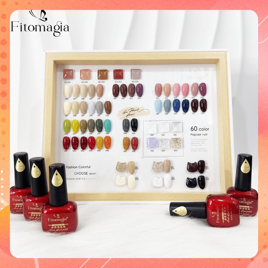 (NO001 - 030) Sơn Color UV Gel FITOMAGIA Chính Hãng (60 MÀU) Sang Trọng -  Fitomagia05