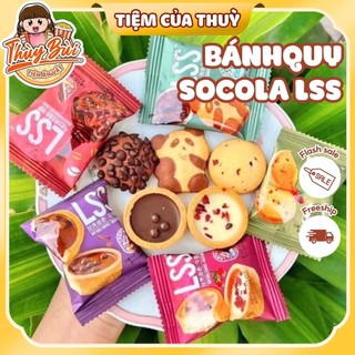  Bánh Quy Bơ Sữa Socola LSS Mix Vị Socola Chip HN Bánh Quy Socola - Sữa Mix Vị Nhiều HÌnh 