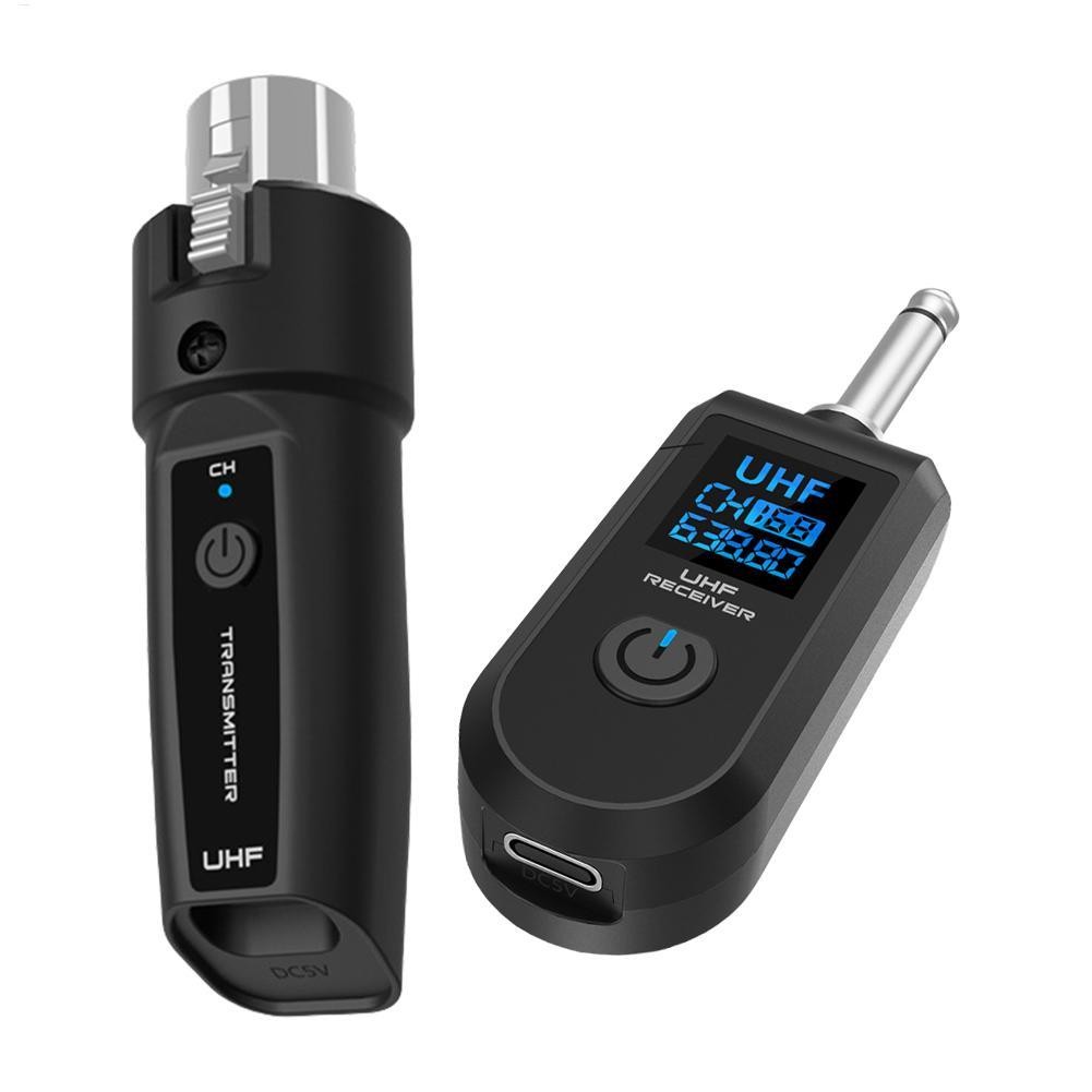 Wireless Microphone Transmitters & Receivers High Sensitivity Mic Adapter Wireless Transmitter Recei