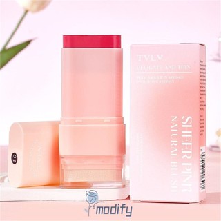 TVLV Matte 6 Màu Chắc Chắn Blush Stick 20g Son kem Trang Điểm Khỏa Thân Tự Nhiên Đa Năng Chống Thấm Nước Mồ Hôi Rouge Blush Cream