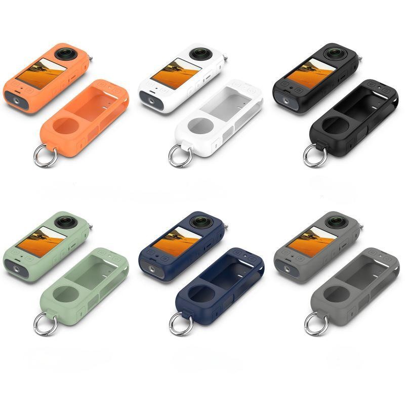 Ốp Silicon Di Động Cho Insta360 X5 X4 X3 Camera Hành Động Toàn Cảnh Prospective Insta 360X5 Cho Inst