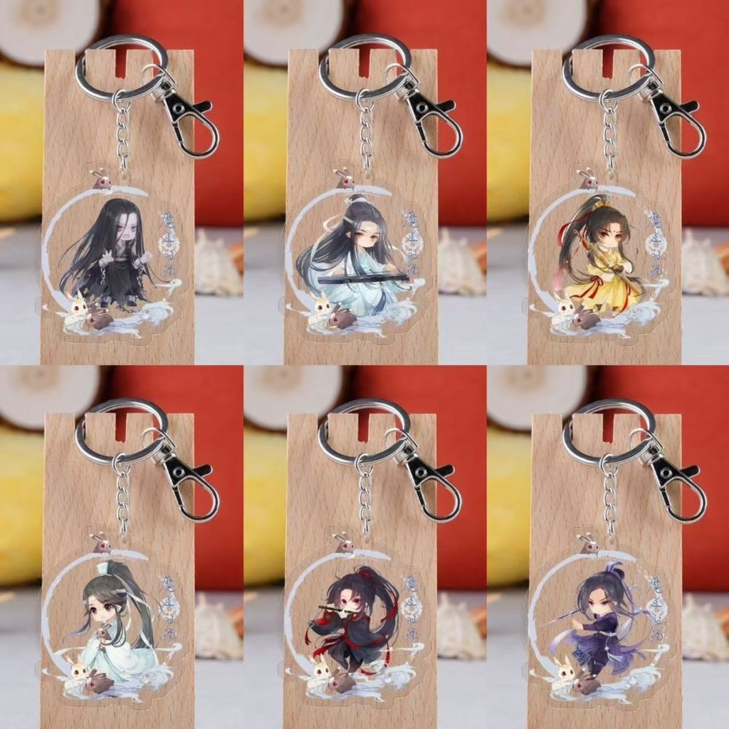 Dây chuyền Wei Wuxian Jiang Cheng Jinling Máy quên Acrylic Móc khóa Mặt dây chuyền