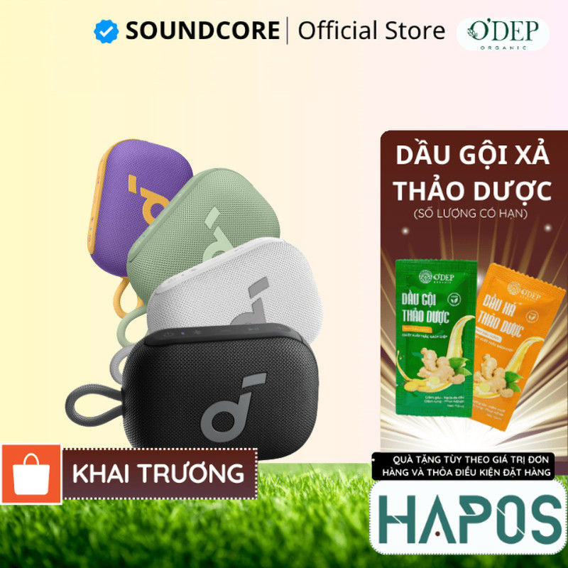 Loa bluetooth Soundcore Select 4 Go | Pin 20 giờ | Kháng bụi, nước IP67 - HAPOS HOF