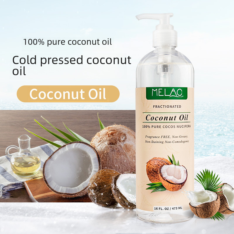 New Product#Coconut Oil Body Massage Base Oil Therapy Essential Oil Full Body Care Plant-Based Base 