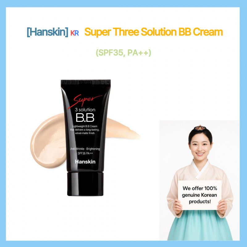 🇰🇷 [Hanskin] Kem BB Super Three Solution SPF35 PA