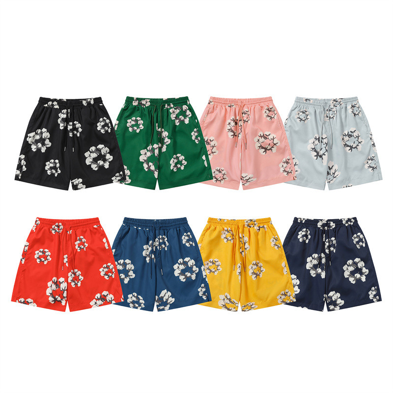 Quần Short Denim Tears Cotton Phong Cách Cổ Điển & Unisex