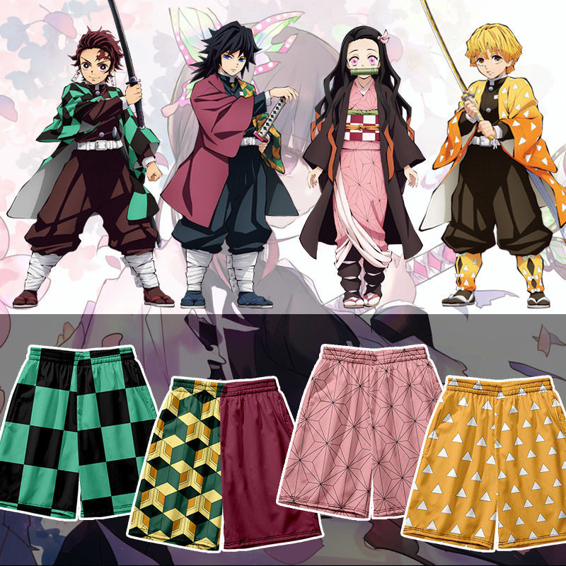 Demon Slayer Hàng Hóa Haori Kimono Anime Nhật Bản Hai Chiều Tanjiro Nezuko Bướm Ninja cos Quần Áo 7.
